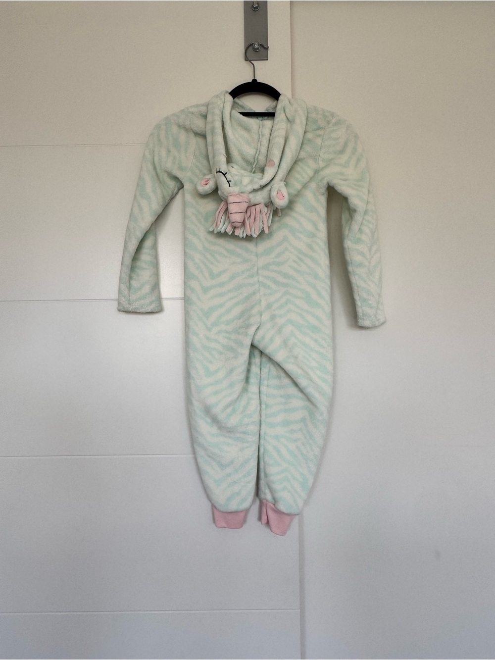 Tucker + Tate Unicorn Hooded Plush Pajama Zip-Up (4 girl)